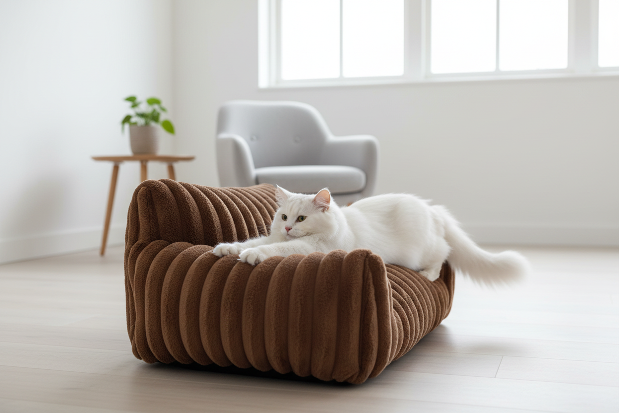 Cama Castanha lateral